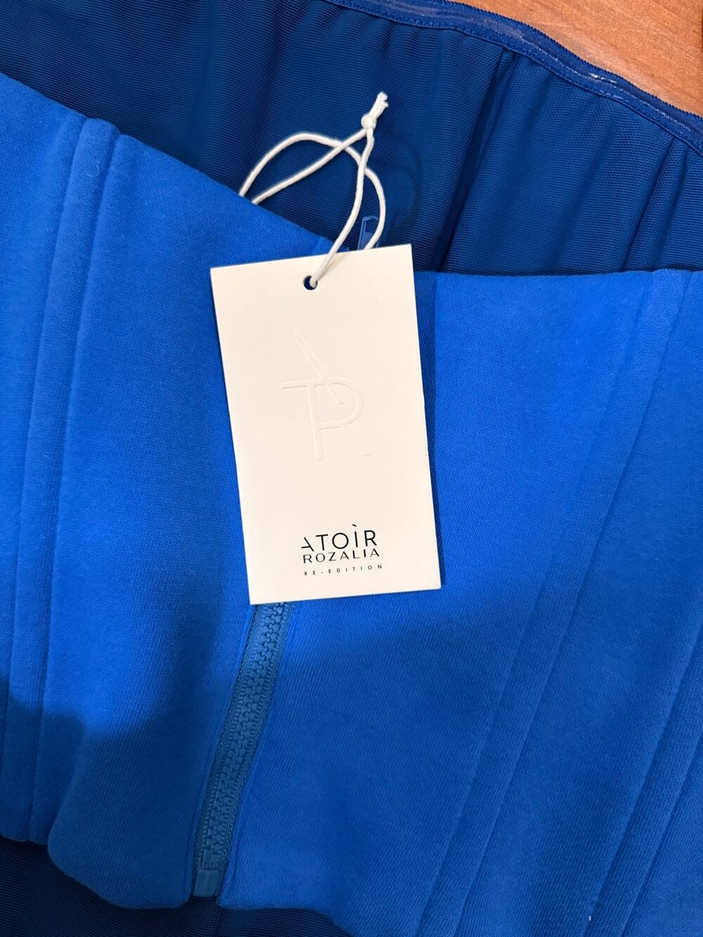 BNWT>. Rozalia Russian by Atoir. Cobalt Blue Strapless Corset Top.